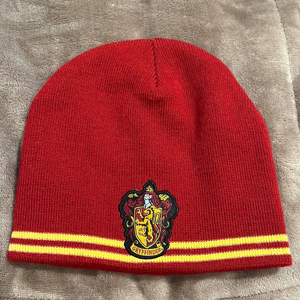 Harry Potter Gryffindor beanie from the wizarding world of Harry Potter